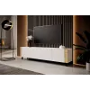RTV cabinet FARO 200x42x52 white matt + oak craft