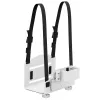 CPU holder MACLEAN MC-116W adjustable height and swivel design for under-desk mounting