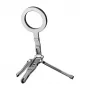 Phone holder with tripod Puluz PU3222H — grey, portable smartphone mount with adjustable legs