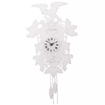 NeXtime klok 2988 Cuckoo Weeble, 41x21 cm, Wall, White