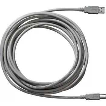 USB cable GIRA 090300 USB 2.0 3 m USB A USB B Grey