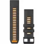 Garmin QuickFit-Watch Strap 26 mm Silicone graphite/Spark Orange (010-13393-05)