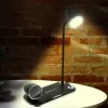 Desk lamp Tellur TLL151361 with wireless Qi charger and Bluetooth speaker, adjustable lighting