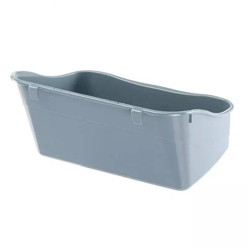 Open corner litter box FERPLAST Rabbit toilet plastic grey 370×270×185 mm for rabbits