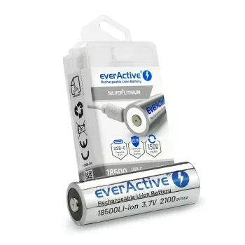 Battery Battery Cell 18500 3,7V Li-ion 2100MAH adowana to USB-C