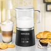 Rommelsbacher Milk Frother 500ml stainless steel black MS 625 (MS 625)