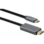 Cable helos Anschlusskabel USB 3.1 Type-C to HDMI 1.8 m — black