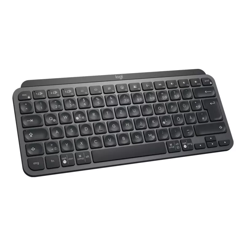 Logitech MX Keys Mini for Business - Keyboard - backlit - Wireless - Bluetooth LE - QWERTY - Spanish - Europa - Graphite (920-010603)