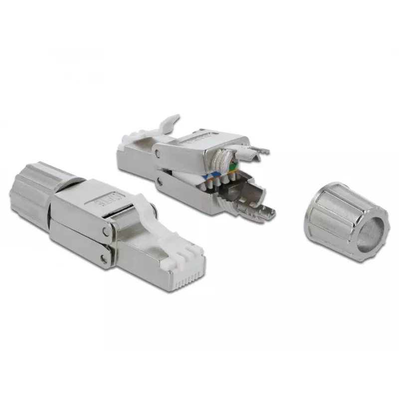 Wire Connector DeLOCK 86476 RJ-45 Grey