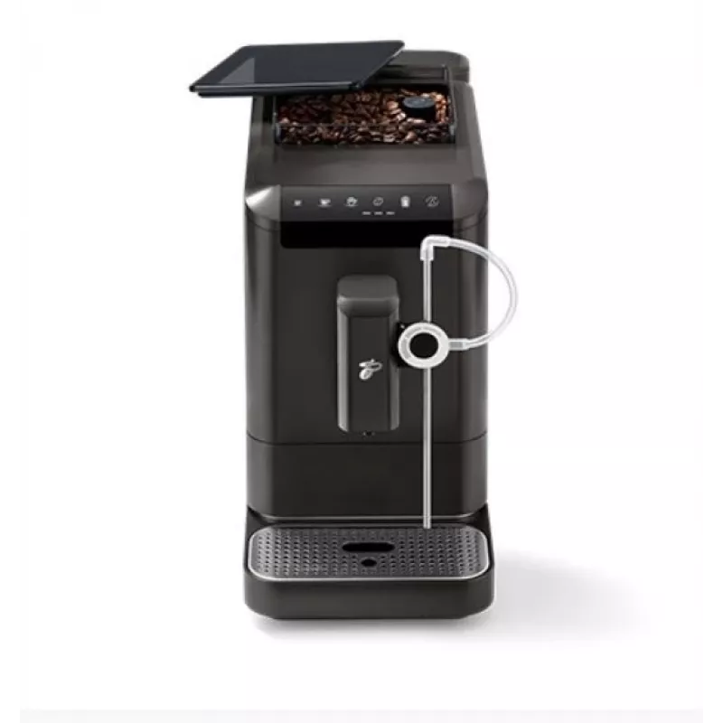 Espresso machine Tchibo Esperto2 Milk black — integrated milk frother, countertop automatic espresso maker