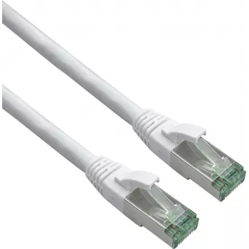 Herweck Helos - Patch-Cable - RJ-45 (M) to RJ-45 (M) - 1,0m - 6 mm - SFTP, PiMF - CAT 7 (Cable) / CAT 6a (Ports) - Shielded, Halogen-Free, Moulded, Snagless, Stranded, Strain Relie
