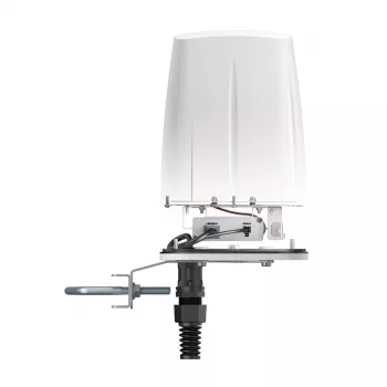 Omni-directional network antenna QuWireless QuSpot A140S-A, PoE/LAN, 0.694–2.7 GHz, up to 4 dBi, white