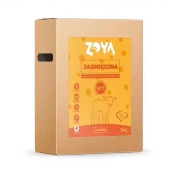 Dry dog food ZOYA ColdPRO Lamb 3 kg — complete adult kibble, 26% protein, 9.5% fat