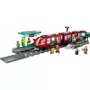LEGO City city tram and station role play building set for children with toy Tram gift for boys and girls from 7 years who love vehicles