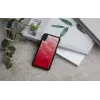 Smartphone case iKins for iPhone XS / XS S — pink lake and black, protective cover