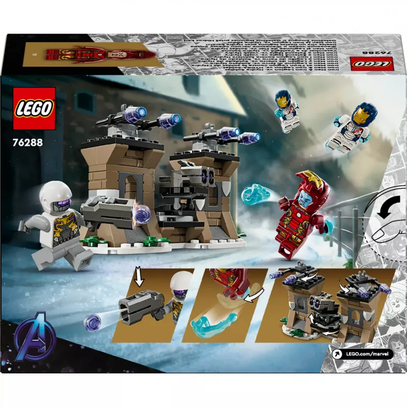 Construction toy LEGO set 76288 Marvel Super Heroes Iron Man Iron Legion HYDRA Soldier, minifigure, buildable model
