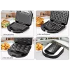 Toaster Sandwich Maker Maestro MR-709 3in1 750W — sandwich press, grill & waffle plates, white