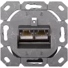 Digitus CAT 5e. Class D. Wall Outlet. Shielded. Surface Mount