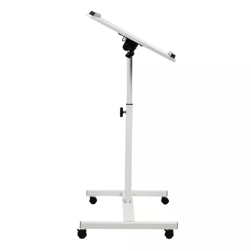 Maclean mobile desk/laptop stand, white, height adjustment 59-89cm, max. 30kg , MC-121 W
