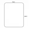 Ergo Office Chair or Swivel Mat, transparent, 1200x900x2mm, ER-421