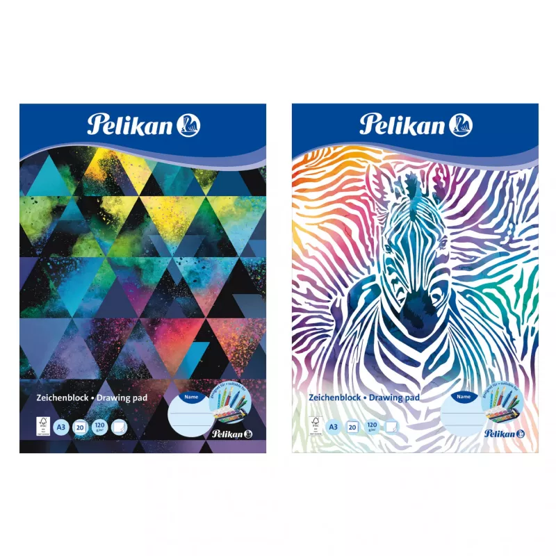 Cardboard Pelikan 236799 20 sheets 120 g/m² A3