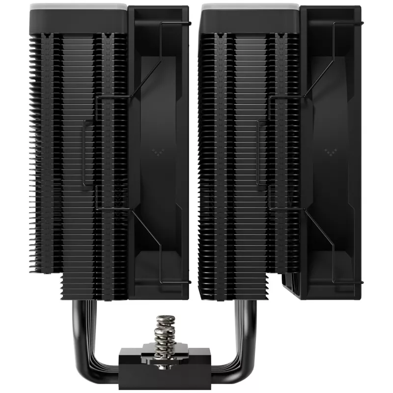 Air cooler DeepCool AG620 BK ARGB V2 — 120 mm dual-fan, 6 heat pipes, LGA 1700/AM4/AM5 support, black