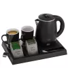 Electric kettle Adler AD 1387, 1 L capacity, 220–240V, 1000–1300W, white
