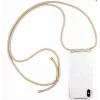 Smartphone necklace case Lookabe for iPhone Xs Max — gold nude finish