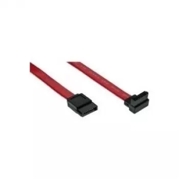 InLine 27703W SATA cable 0.3 m Red