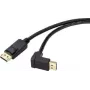 Renkforce DisplayPort Connection Cable 1.50 m SP-9163732 Gold-Plated Plug Contacts Black [1x DisplayPort Plug - 1x DisplayPort Plug] (SP-9163732)