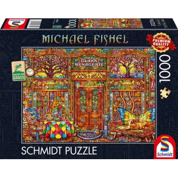 Michael Fishel: Glas-Menagerie, Puzzle 1000 Pieces