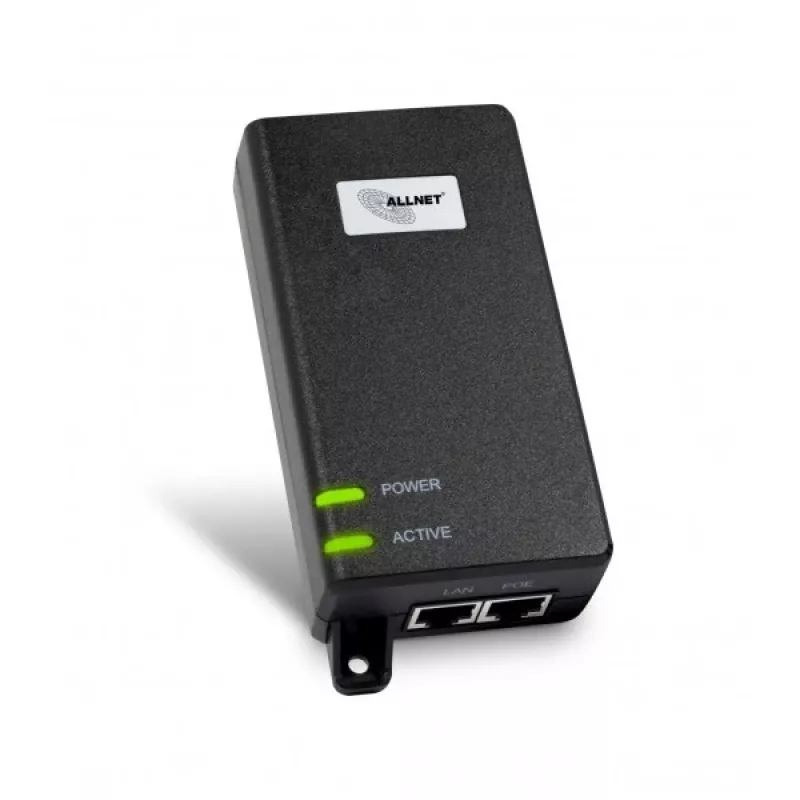 PoE Injector ALLNET ALL-PI102-BT60-5G 60W, plastic housing, single-port PoE++