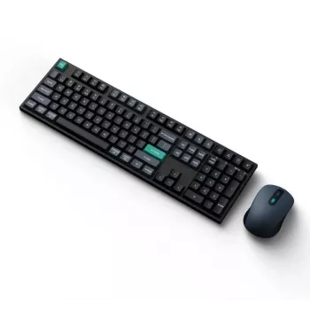 Keyboard Keychron B36 + BM25 full-size 100% QWERTY English, USB + RF Wireless + Bluetooth, scissor switches, black, mouse included