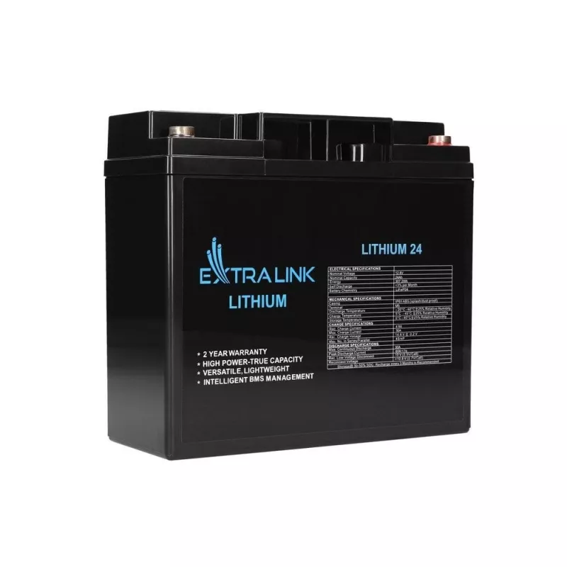 Extralink rechargeable battery LiFePO4 24000 mAh 12.8 V