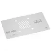 GPU Water Block Barrow for MSI Suprim 5090 — White finish, model BS-MSP5090-PA W