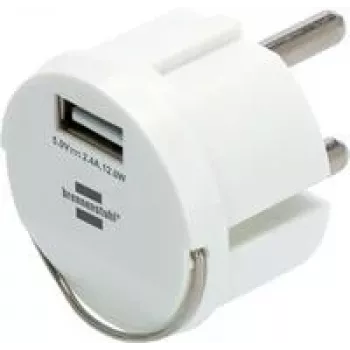 Brennenstuhl 1508110 USB-Charger Indoor Area Socket Outlet Ausgangsstrom max. 2400 mA 1 x (1508110)