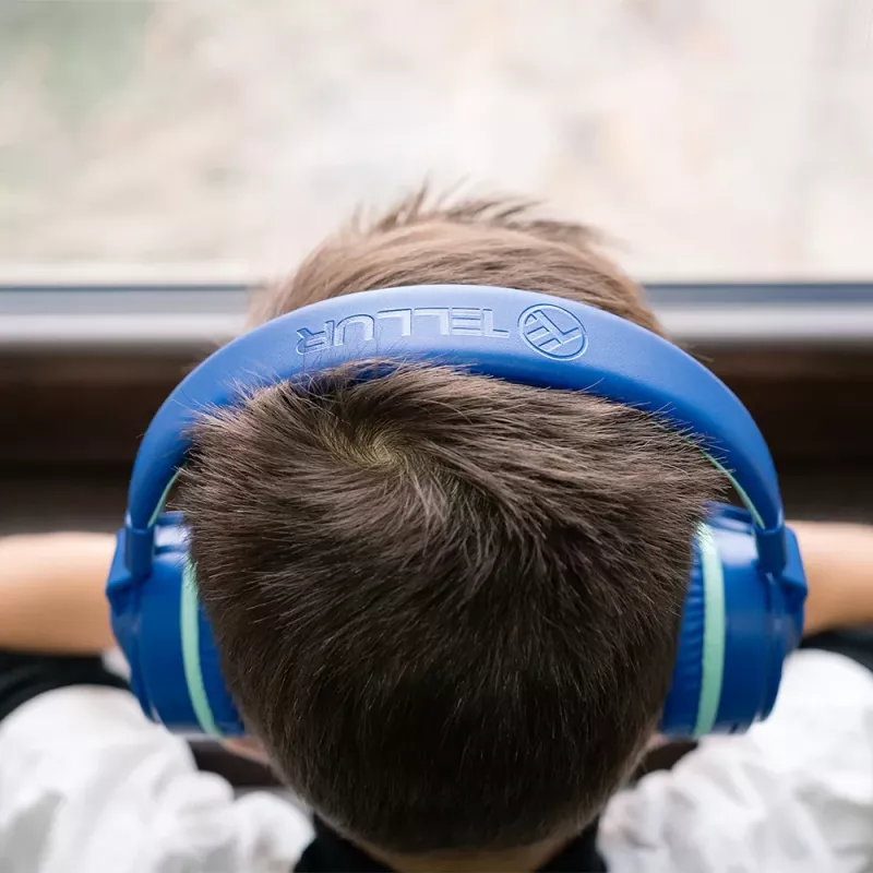 Headphones Tellur Buddy Bluetooth Over-Ear Headphones Blue