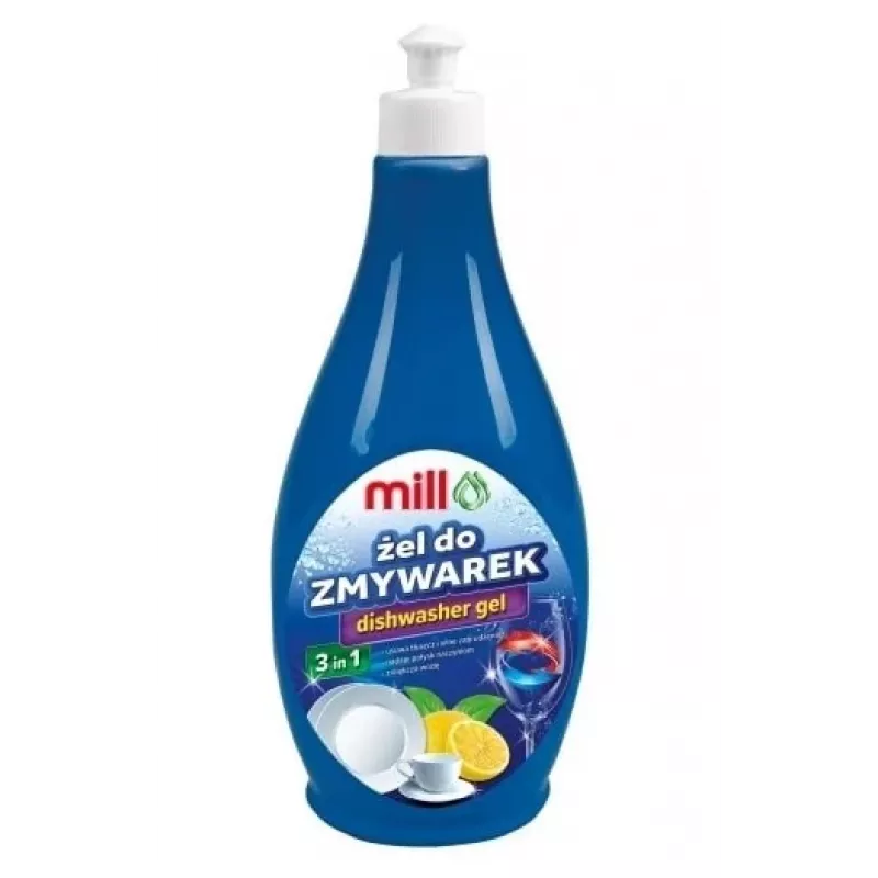 Mill 3-in-1 dishwasher gel, 760 ml