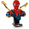 LEGO Marvel collectible bust Iron Spider-Man 76326, 379 pieces, 18+ display model, 170×200×110 mm