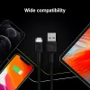 Green Cell KABGC05 lightning cable 1.2 m Black