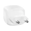 Belkin BoostCharge Pro - Power Supply - GaN - 50 Watt - Fast Charge - 2 Output Ports (2 x USB-C)