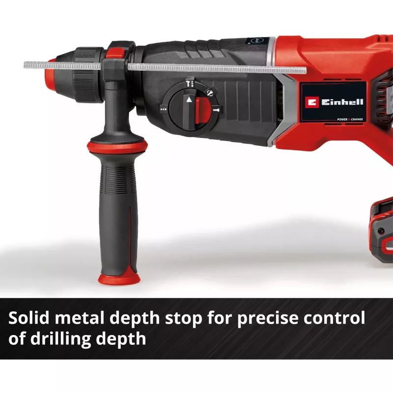 Professional Battery-Rotary Hammer TP-HD 18/26 D Li BL - Solo, 18Volt (black/Red, without Battery and Charger, in E-Case)