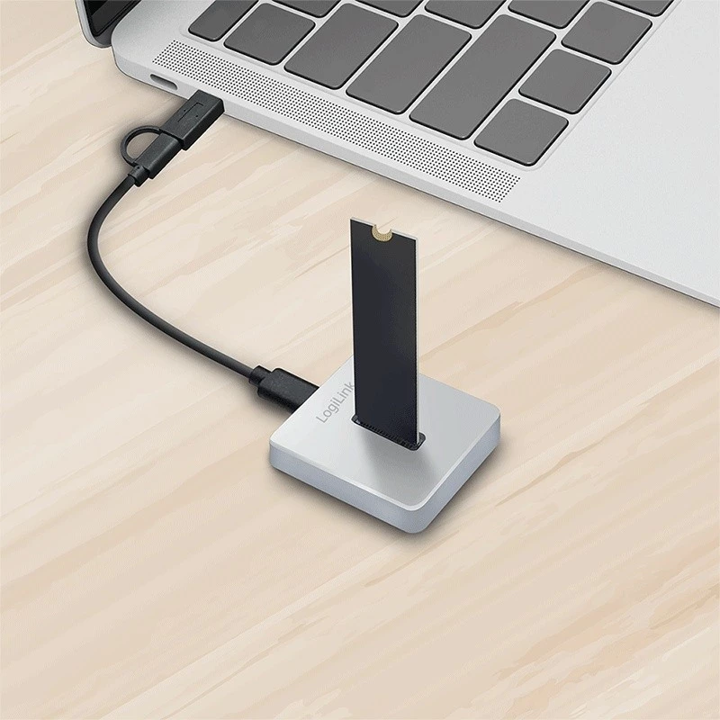 docking station 1port USB 3.2, M.2 NVMe