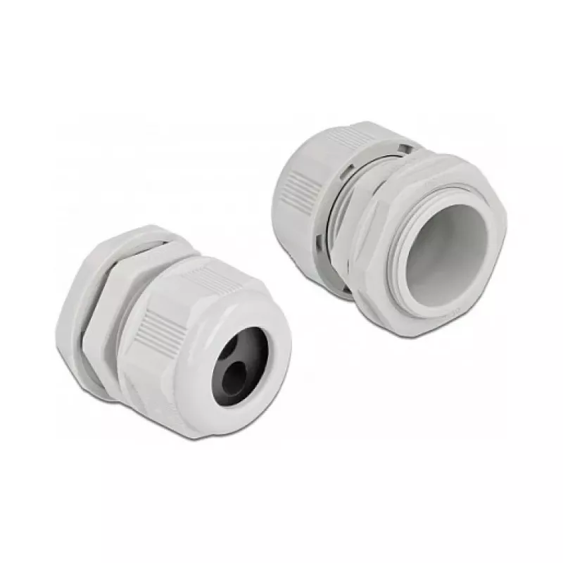 Cable Gland DeLOCK 60372 Grey Plastic 2 pc(s)