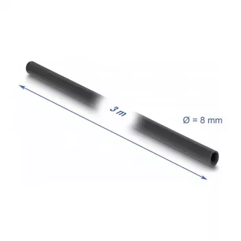 DeLOCK PVC Insulating Sleeve 3 m x 8 mm black