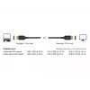 DisplayPort cable DeLOCK 85658 1 m Black