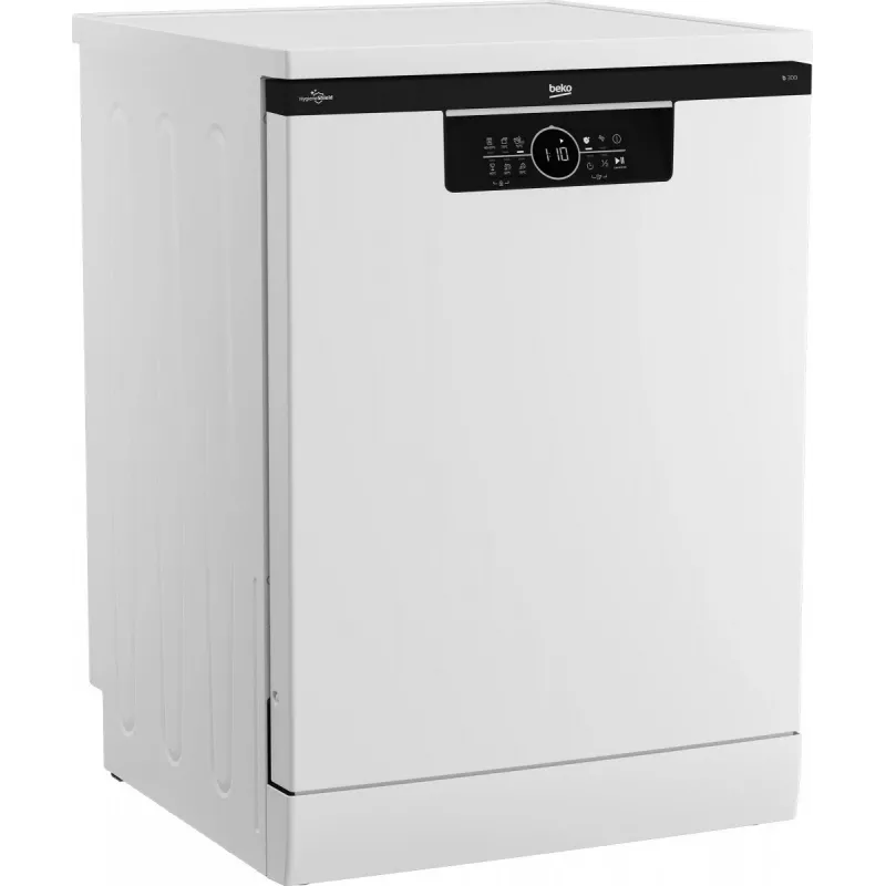 Freestanding dishwasher Beko BDFN26531W — 15 place settings, 60 cm, 46 dB, AirDry