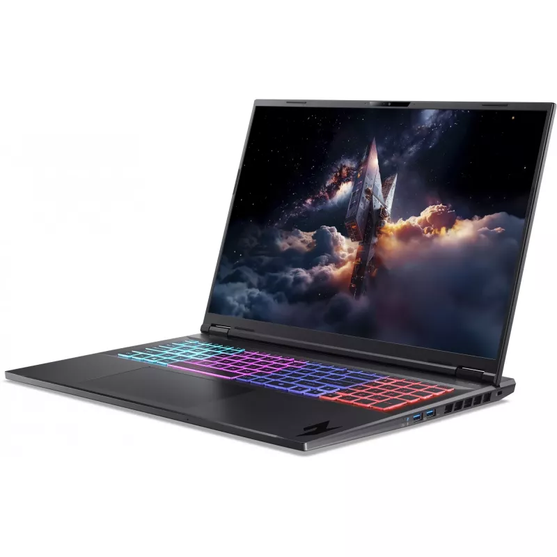 Laptop Acer Nitro 18 AI AN18-61-R698, AMD Ryzen AI 7 PRO 350 3.5 GHz, 18 inch WQXGA 2560×1600, 16 GB DDR5, 1 TB SSD, NVIDIA GeForce RTX 5060, Windows 11 Home, Black