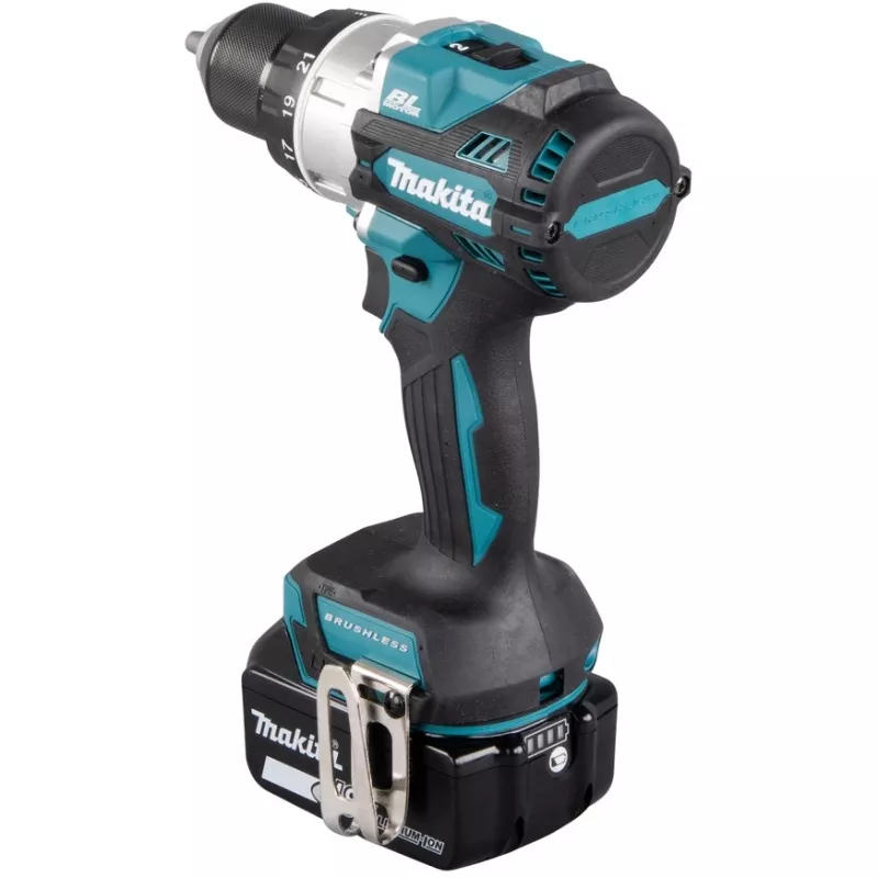 Makita DDF486RTJ drill 2100 RPM 2.6 kg Black, Blue