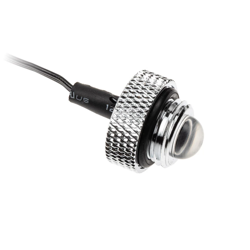 XSPC ARGB LED Verschlussstopfen, G1/4, 5V 3Pin - chrome